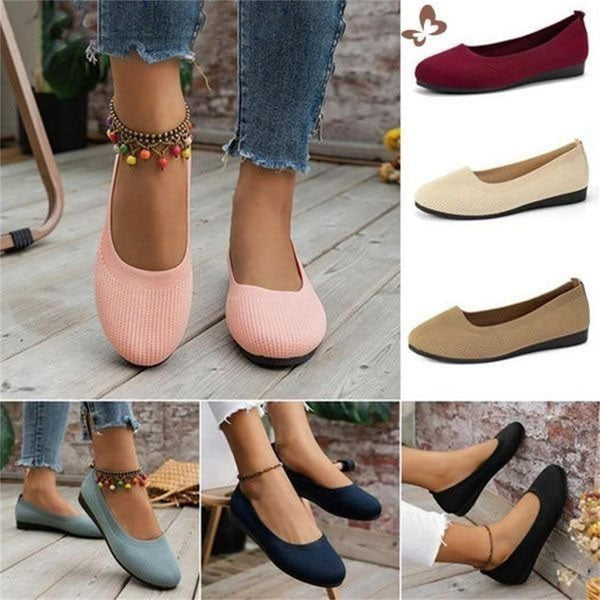 🔥Last Day 50% OFF - Women Breathable Slip On Arch Support Non-Slip Casual Shoes